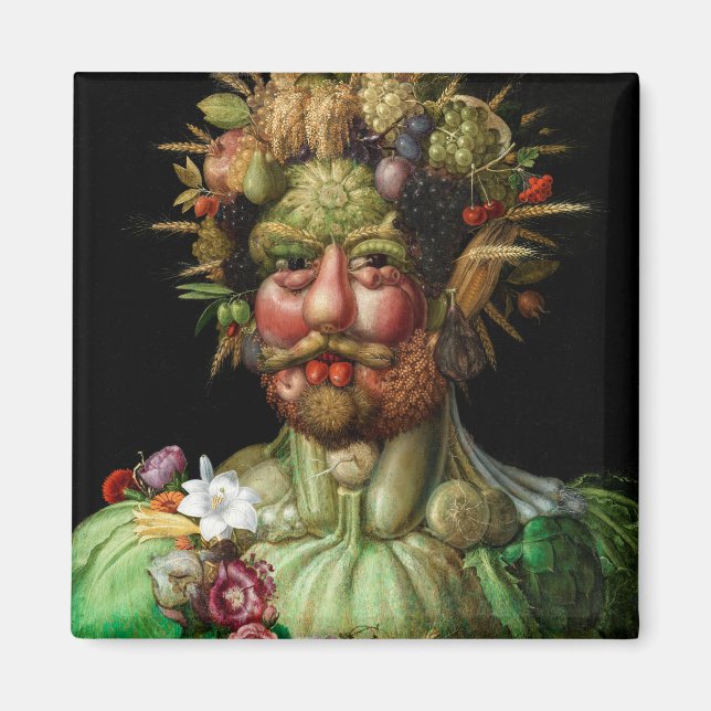 Giuseppe Arcimboldo - Vertumnus Magnet (Framsidan)