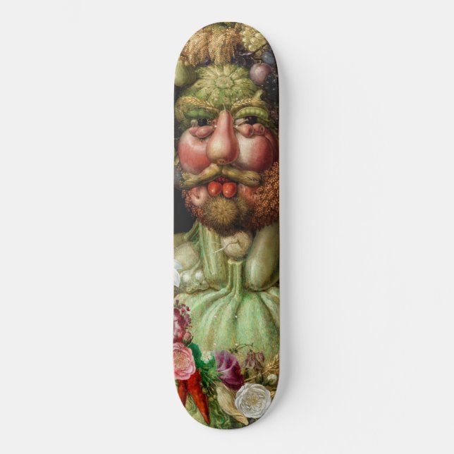 Giuseppe Arcimboldo - Vertumnus Mini Skateboard Bräda 18,5 Cm (Framsida)