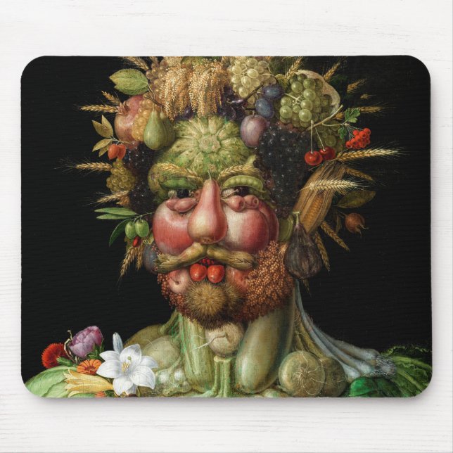 Giuseppe Arcimboldo - Vertumnus Musmatta (Framsidan)