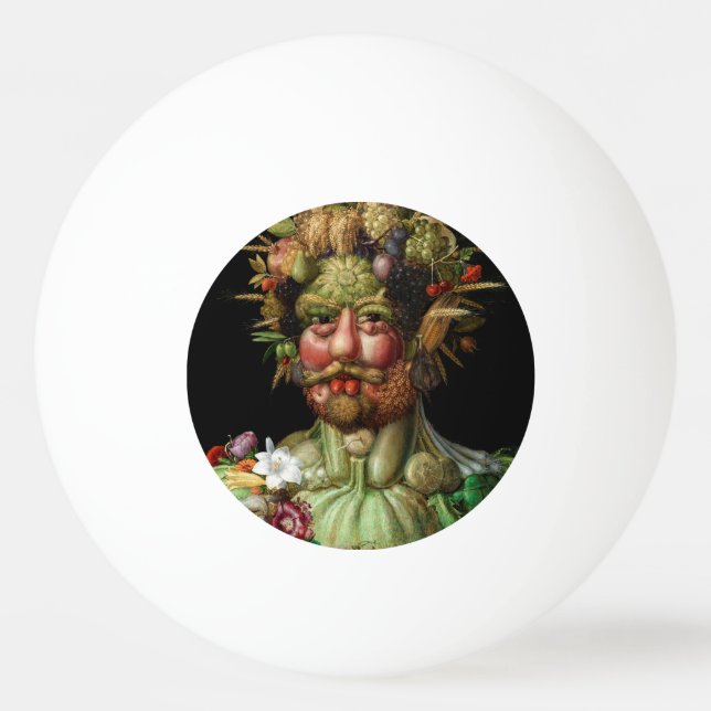 Giuseppe Arcimboldo - Vertumnus Pingisboll (Framsidan)