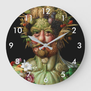 Giuseppe Arcimboldo - Vertumnus Stor Klocka