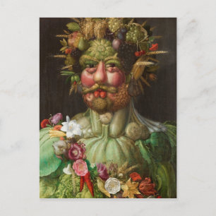 Giuseppe Arcimboldo's Vertumnus (1590) Vykort