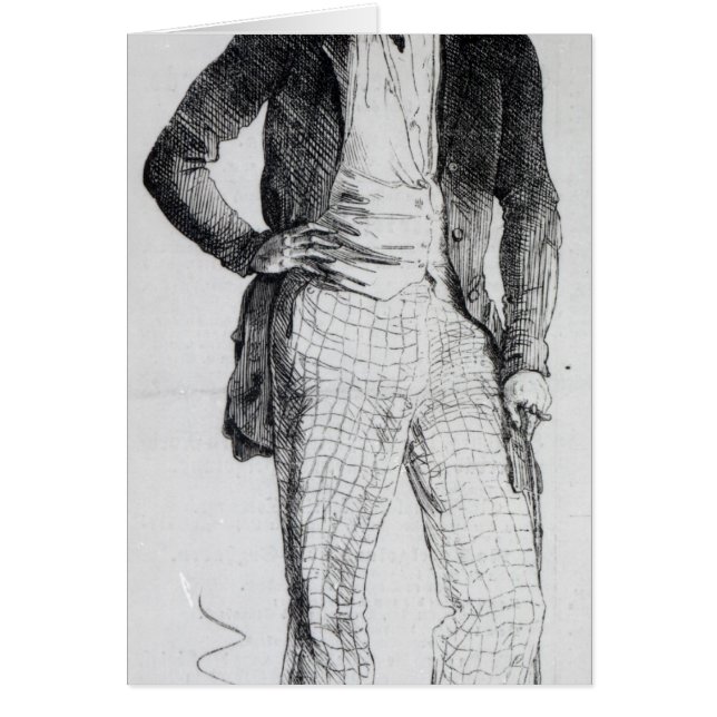 Giuseppe Mazzini Hälsningskort (Framsidan)