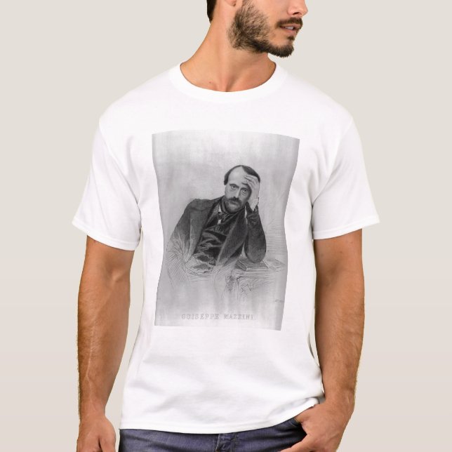 Giuseppe Mazzini Tee (Framsida)