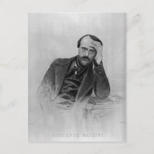 Giuseppe Mazzini Vykort