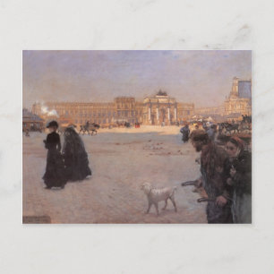 Giuseppe Nittis- Tuileriernas ruiner Vykort