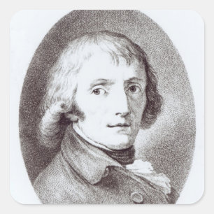 Giuseppe Parini Fyrkantigt Klistermärke