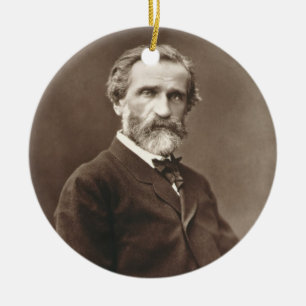 Giuseppe Verdi (1813-1901) från 'Galerie Contempo Julgransprydnad Keramik