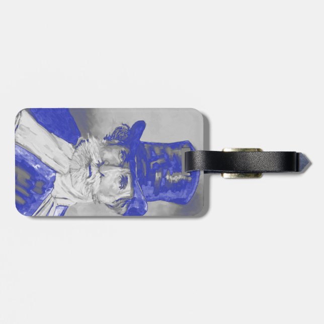 Giuseppe Verdi Bagagebricka (Baksida Vågrät)