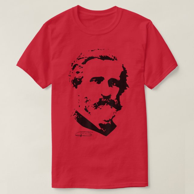 Giuseppe Verdi Classical Music Composer Retro 950 T Shirt (Design framsida)