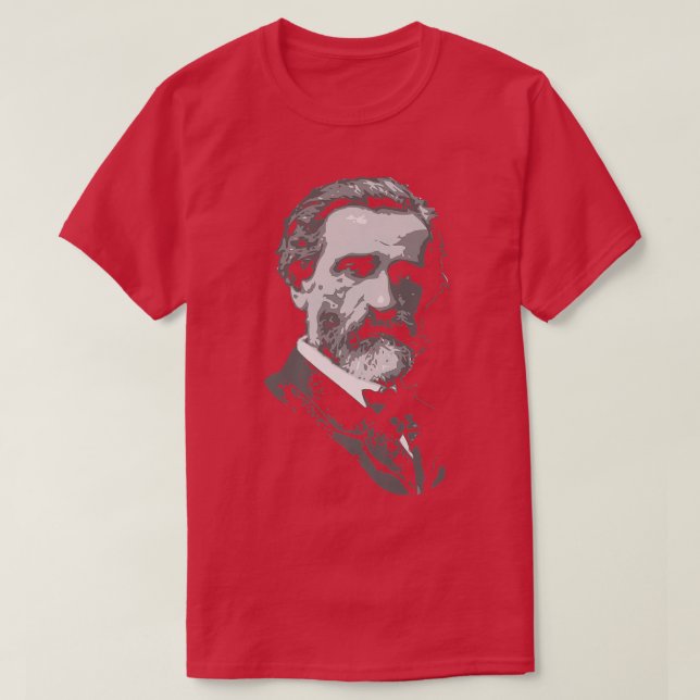 Giuseppe Verdi Classical Music Composer Retro 953 T Shirt (Design framsida)