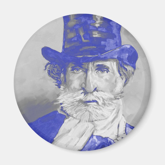 Giuseppe Verdi Magnet (Framsidan)