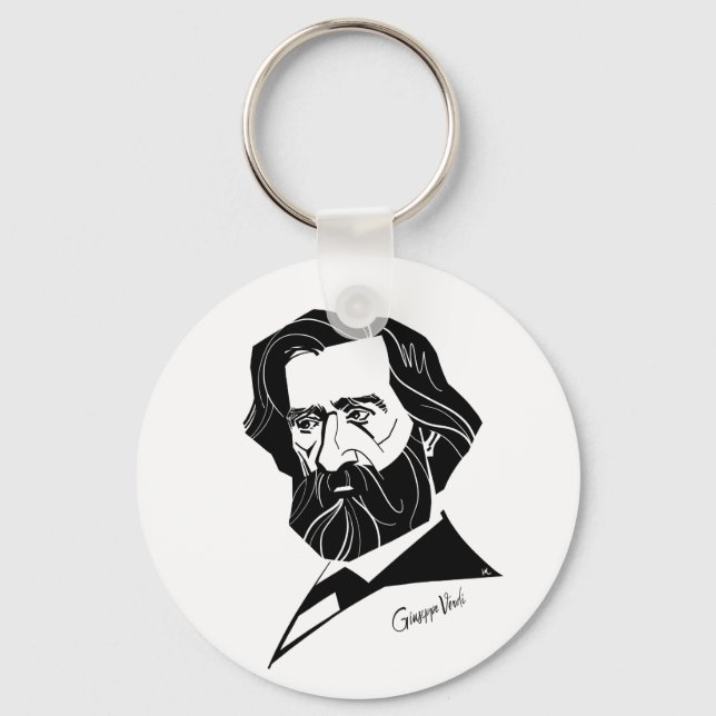 Giuseppe Verdi Nyckelring (Framsida)