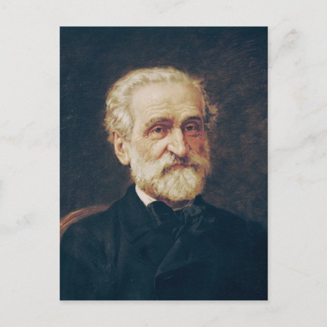 Giuseppe Verdi Vykort (Framsida)