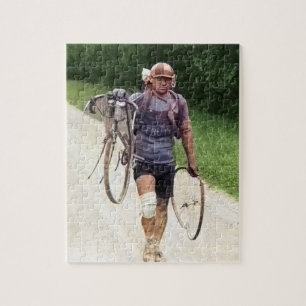 Giusto Cerutti italiensk Tour de France kraschad 1 Pussel