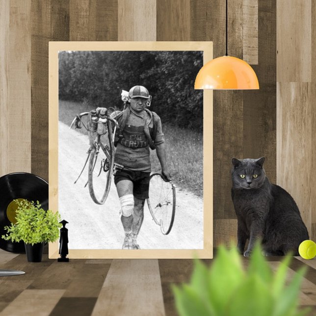 Giusto Cerutti Tour de France 1928 Efter Vraket Poster (Skapare uppladdad)