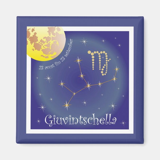 Giuvintschella 23 avust fin 23 september Magnet (Framsidan)