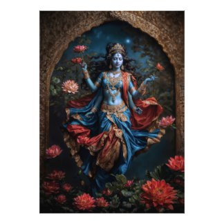 Givare av välsignelser Divine Kali Fototryck