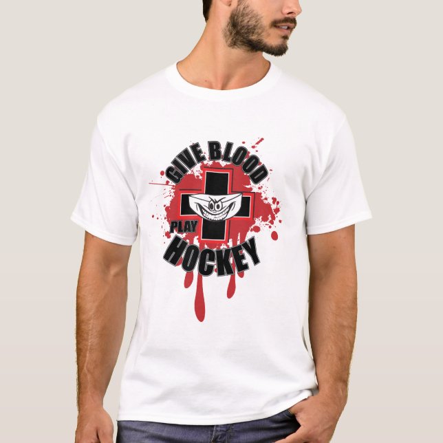 GIVE-BLOOD TEE SHIRT (Framsida)