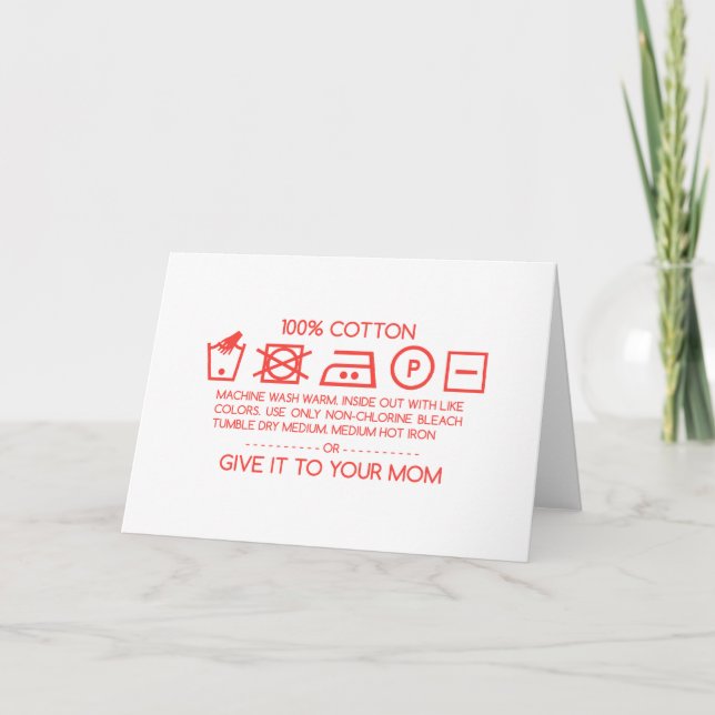 Give it to your mom 4 kort (Framsida)