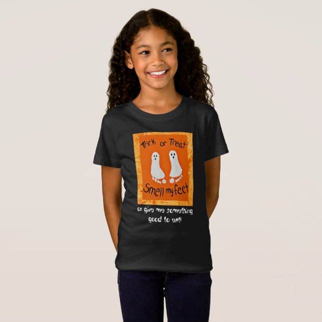 Give me something good to eat- Halloween T-Shirt (Hel framsida)