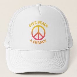'Give Peace a Chance' Cap Keps