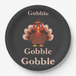 Give Thanks  Funny Gobble Cute Turkey Adult