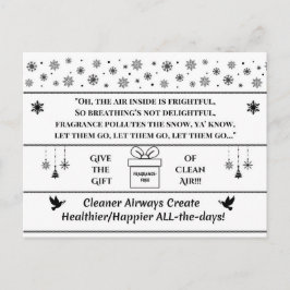 Give the Gift of Clean Air Helg Vykort