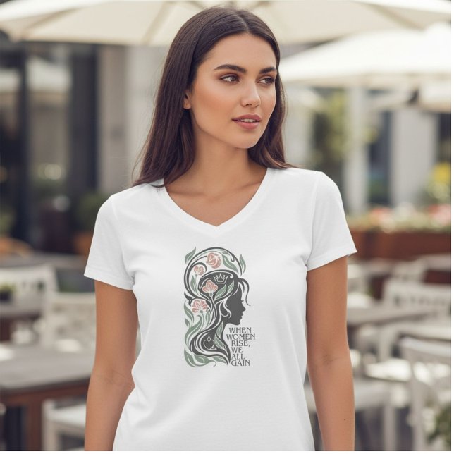 Give To Gain International Women's Day 2026 T Shirt (Skapare uppladdad)
