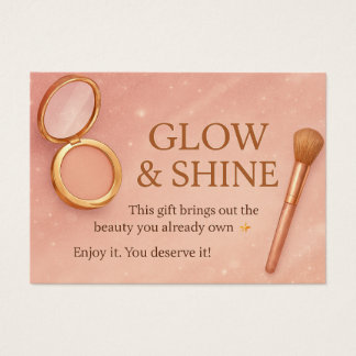 Give your skin a touch of natural magic! visitkort