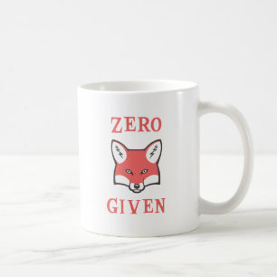 Given nolla (räv) kaffemugg