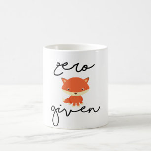 Given nollräv kaffemugg