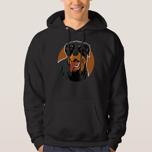 Givenchy Rottweiler Hoodie (Framsida)