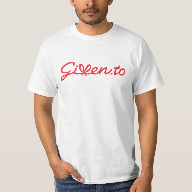 GivenTo - jag ger bort Apps Tee Shirt (Framsida)