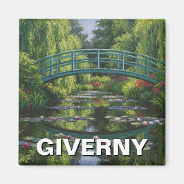 Giverny Frankrike Travel Magnet