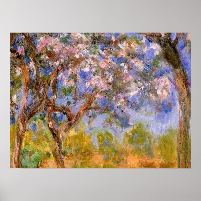 Giverny i Springtime Poster (Framsidan)