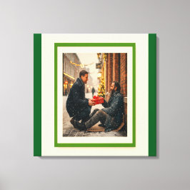 GIVING IS LOVING CHRISTMAS MESSAGE CANVASTRYCK