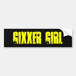 GIXXER-FLICKA BILDEKAL