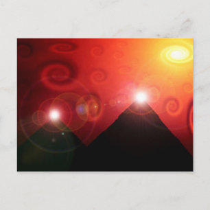 Giza Dawn-vykort Vykort