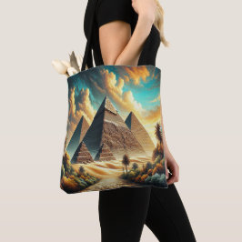 Giza Egypten Travel, Underbara pyramider Tygkasse