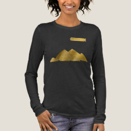 Giza Golden Pyramids T Shirt