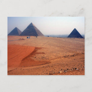 giza plateau vykort