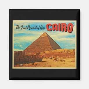 Giza Pyramid Cairo Egypten Magnet