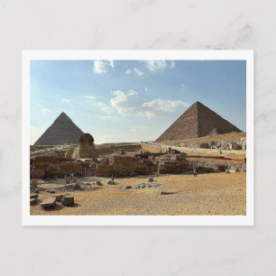 Giza Pyramid Complex. Vykort