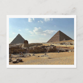 Giza Pyramid Complex. Vykort