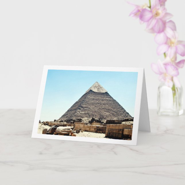 Giza-pyramiden, Kairo, Egypten Kort (Orkide)