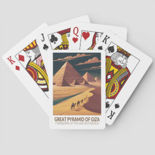 Giza pyramidens sju underverk casinokort