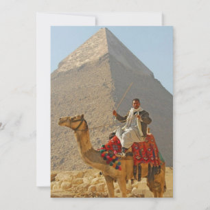 Giza pyramiderna och kamelritt, Egyptenresa Inbjudningar