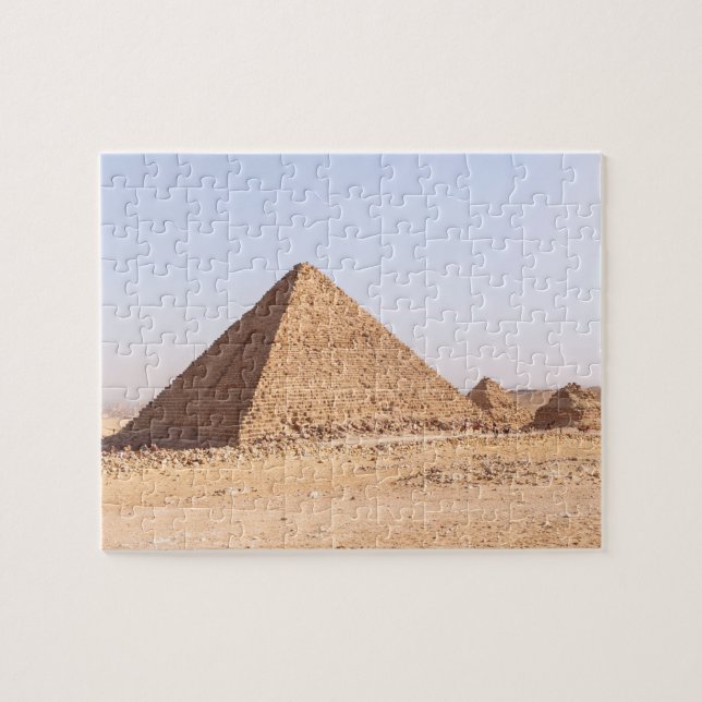 Giza pyramidkomplexet pussel (Horisontell)