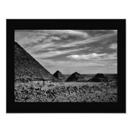 Giza Pyramids Fototryck
